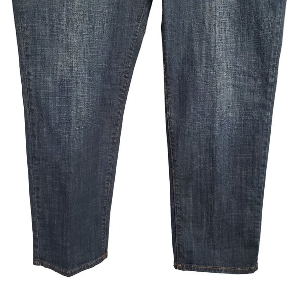 Lucky Brand Mens Size 40 x 30 Jeans Denim 221 Original Straight Stretch 5 Pocket - Picture 4 of 13